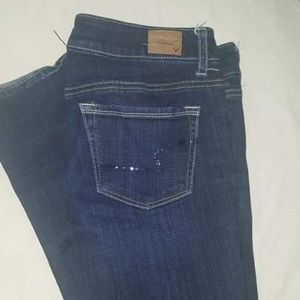 American Eagle skinny long jeans